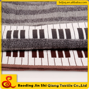 Luxury Personalized Piano Pattern Cotton jacquard towels